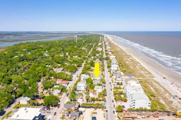 Salty Shack Unit C - Salty Shack - Dog Friendly Home - Across From The Beach - Central Location! Folly Beach Exteriör bild